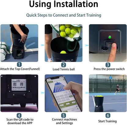 Mini Pro Tennis Ball Machine