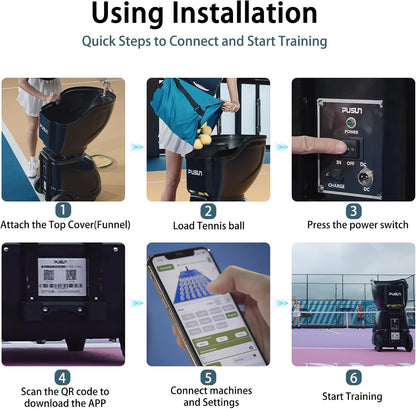 Smart Tennis Ball Machine