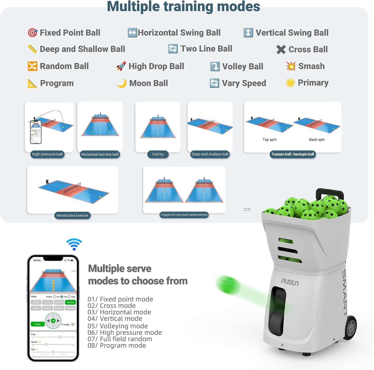 Smart Pickleball Machine