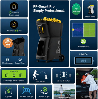 SMART Pro Pickleball Machine