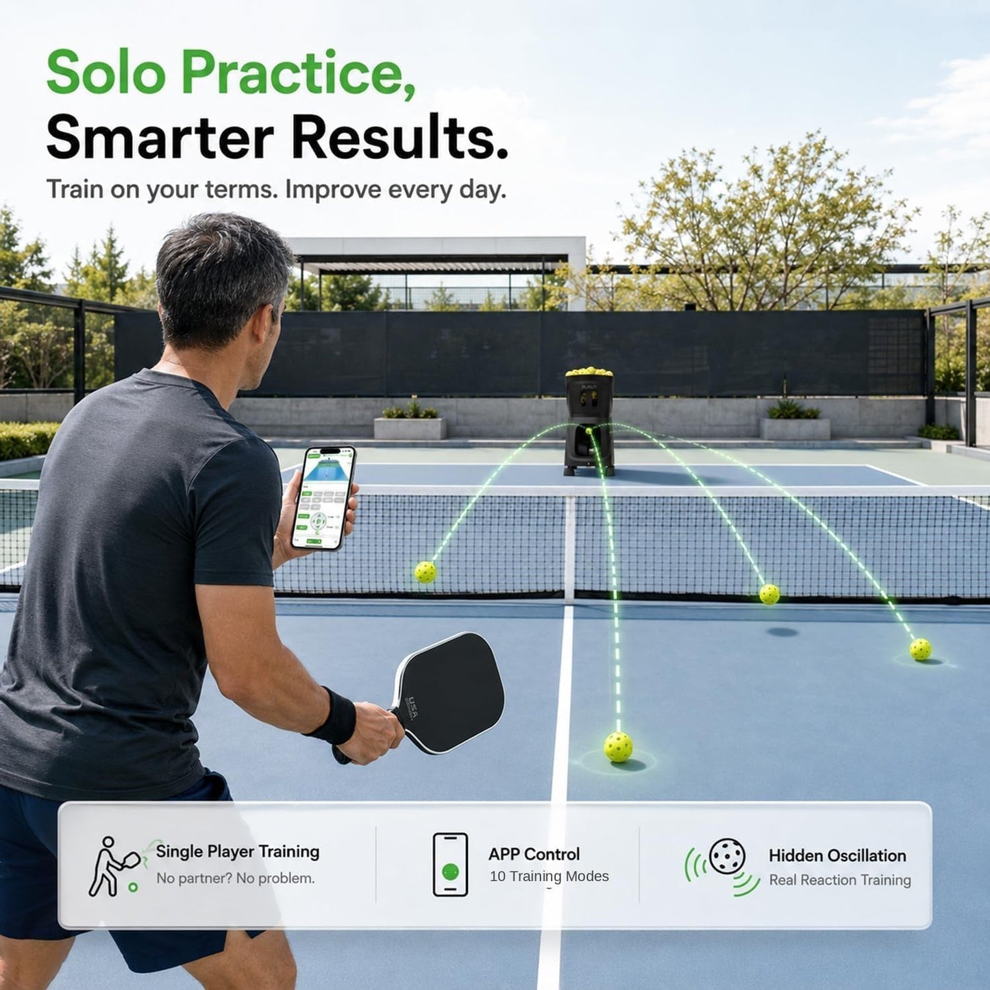 SMART Pro Pickleball Machine
