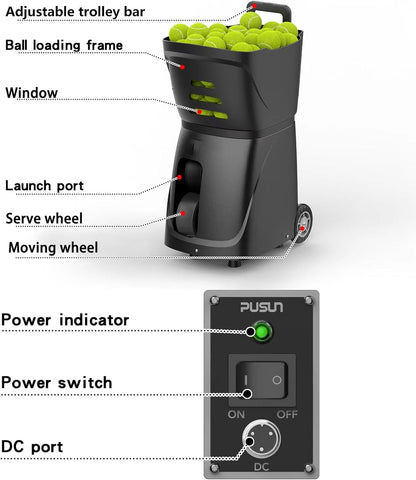 Smart Tennis Ball Machine